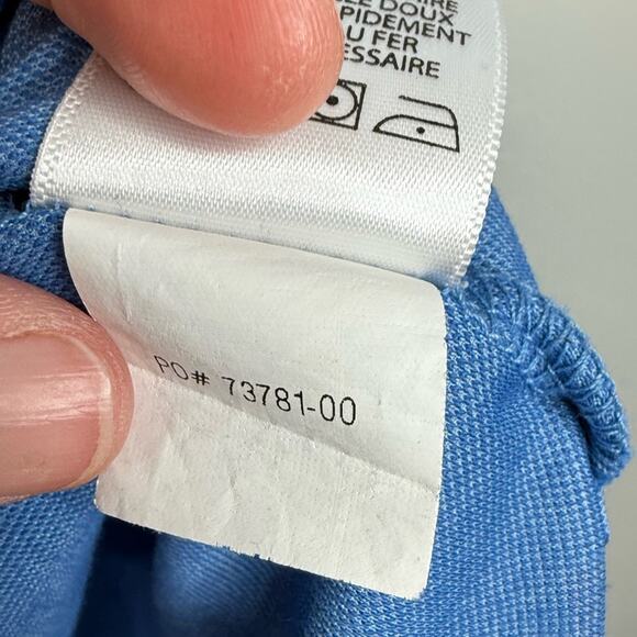 Travis Mathew Independence Day Polo Shirt Performance Knit Short Sleeve Golf L - Picture 4 of 8